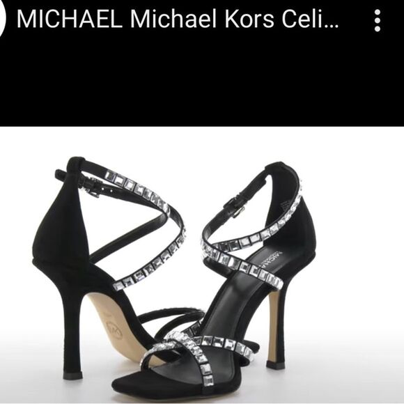 Woman's Heels MICHAEL Michael Kors Celia Strappy Sandal Size 8 - Picture 5 of 11